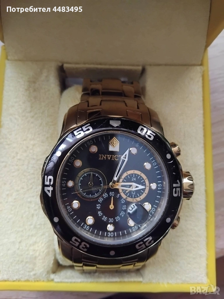 Елегантен мъжки часовник INVICTA , снимка 1
