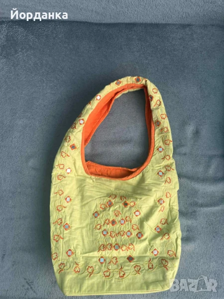 Дамска чанта с бродерия, снимка 1