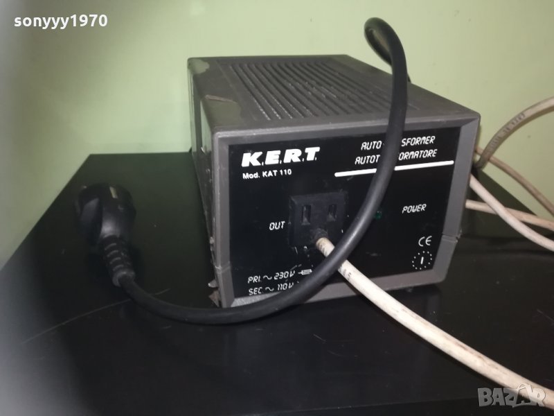 kert kat 110-autotransformatore-220v to 110v, снимка 1