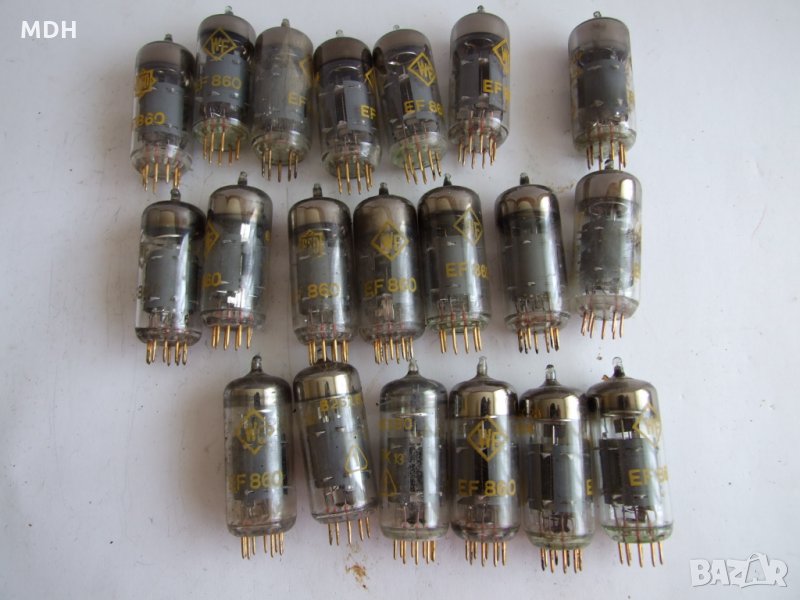 радио лампи EF 860, снимка 1