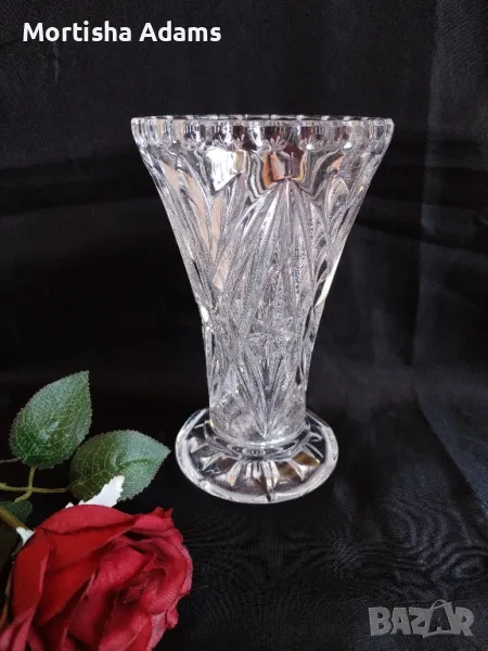 Кристална вазичка, снимка 1
