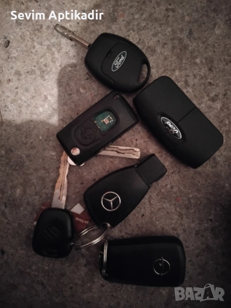 Оргинални ключове за всички видове автомобили , снимка 1