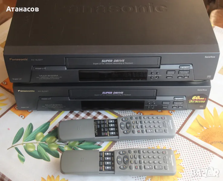 Panasonic NV- SJ207EE PAL MESECAM NTSC видеорекордер, снимка 1