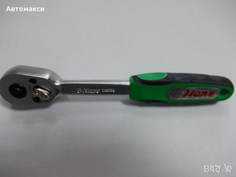 Тресчотка 1/4" с изолация плоска 36 зъба ХАНС, снимка 1