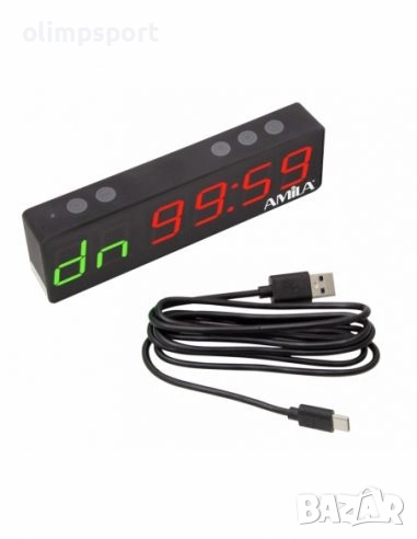 Хронометър AMILA Pocket Gym Timer  Размери: 15,5×4,8×2,2 см., снимка 1