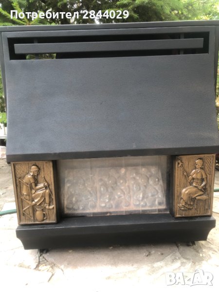 продавам старинна газова камина, снимка 1