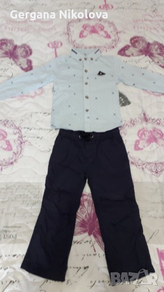 Панталон и риза за момче, снимка 1
