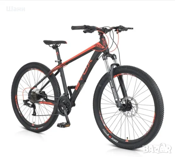 BYOX Велосипед 27,5" ALLOY B SPARK ЧЕРВЕН, снимка 1