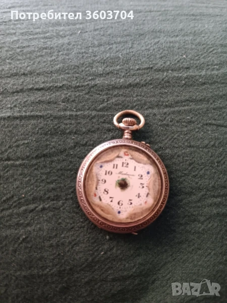 сребърен дамски часовник, снимка 1