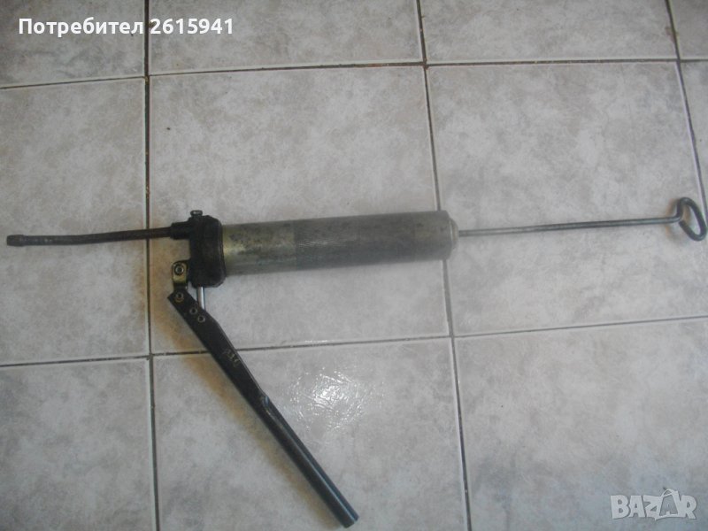 СССР/Русия-1969г-Такаламит-Гресьор Ръчен-Грес Ръчна Помпа-Зареден-За Гресиране, снимка 1