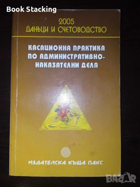 Касационна практика по административно-наказателни дела, снимка 1