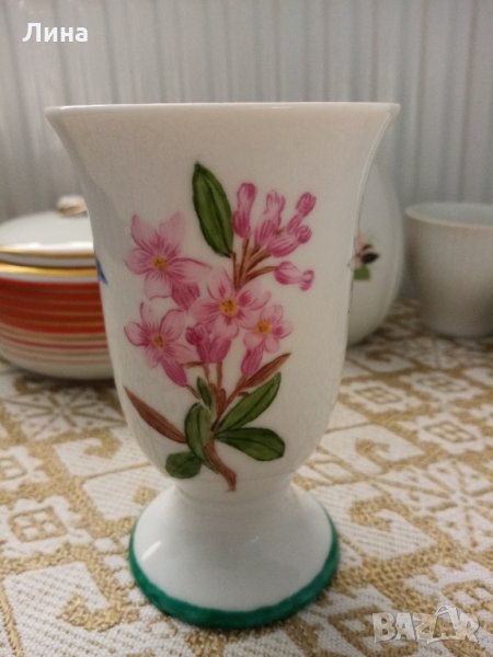 Порцелан, чаши, чинии, ваза, снимка 1