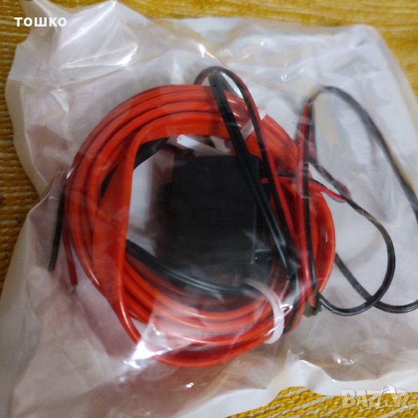 Интериорна неонова лента за автомобил, снимка 1