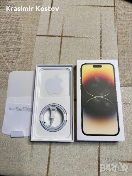 Оригинална кутия IPhone 14Pro Max 512GB Gold, снимка 1