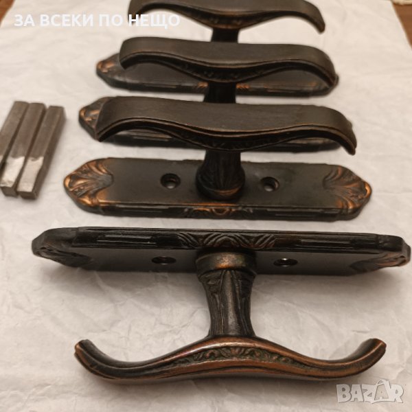 8 СТАРИ ДРЪЖКИ С МЕДНО ПОКРИТИЕ - ПРИКАЗНИ, снимка 1