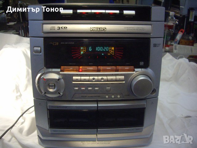 PHILIPS FW-C28  Mini HiFi System, снимка 1