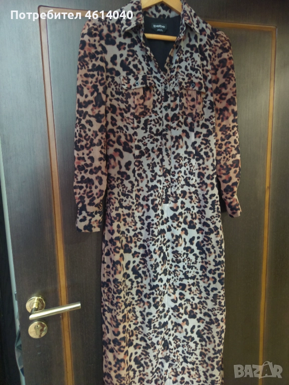 Рокля цвятът леопардов размер S, снимка 1