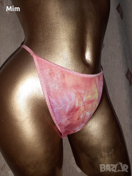  М Розова полупрашка с висока талия , снимка 1