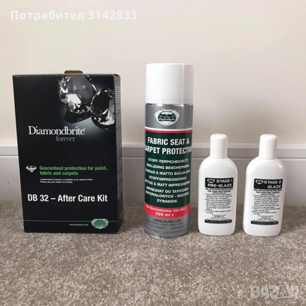 100% ORIGINAL-Diamond brite-паста-полиш за автомобили Stage1+Stage2+Fabric, снимка 1