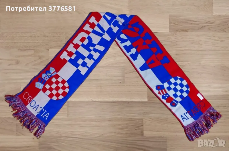 Футбен шал Хърватия , снимка 1