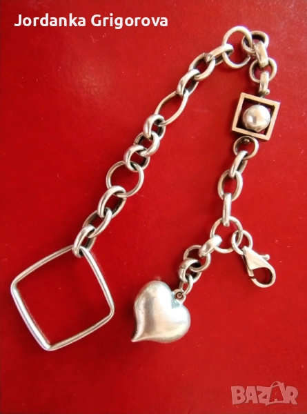 Сребърна гривна  проба на среброто 925, снимка 1