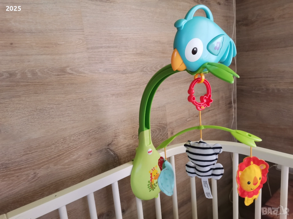 музикалма въртележка fisher price, снимка 1