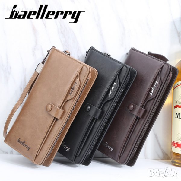 Бизнес мъжки портфейл луксозен Baellerry S6703, снимка 1