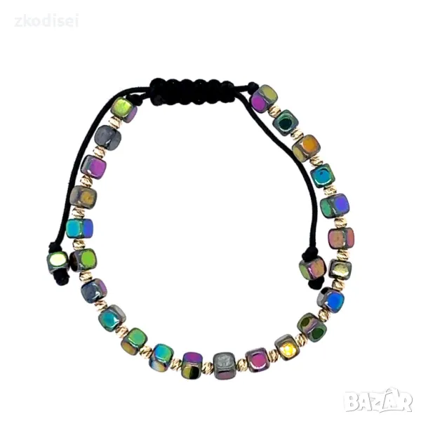 Златна регулируема гривна 1,00гр. 14кр.проба:585 модел:28151-1, снимка 1