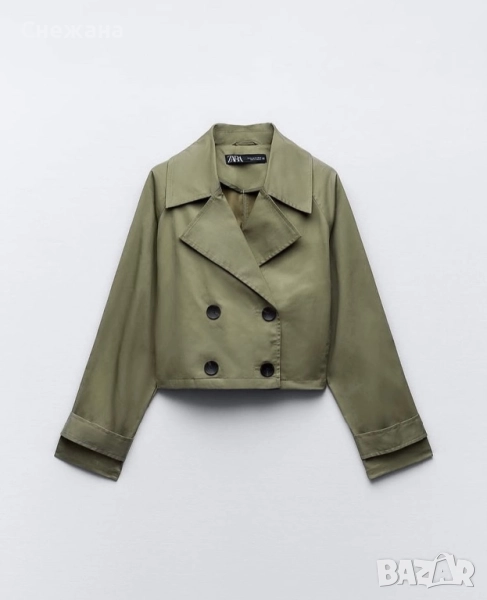 Къс шлифер ZARA, снимка 1