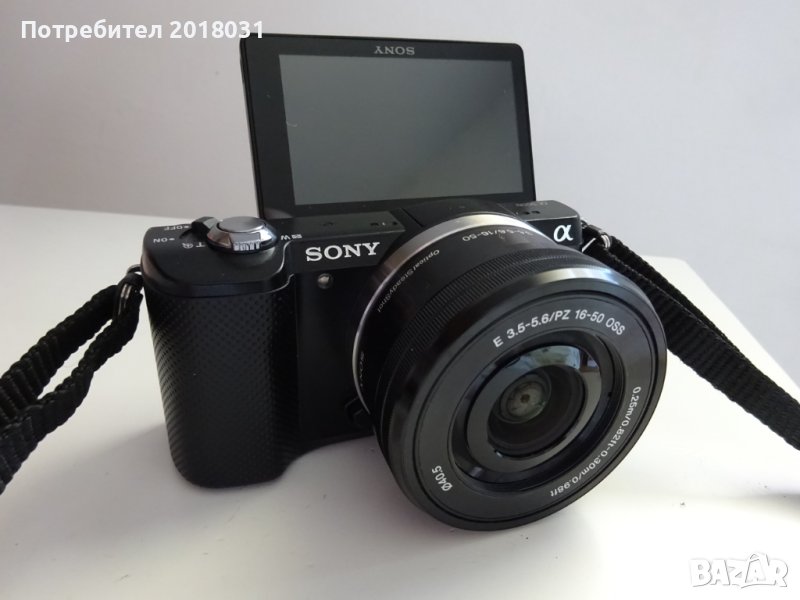 Нов Sony a5000 + 16-50mm, снимка 1