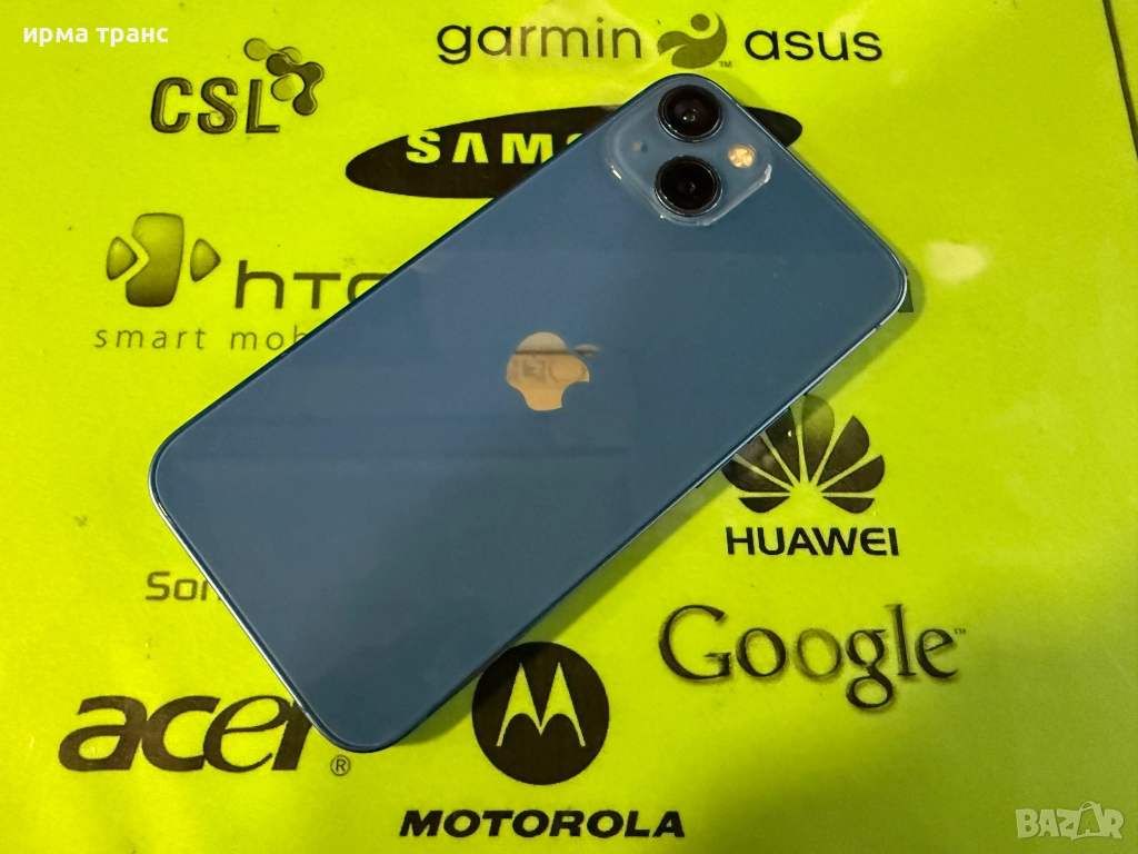 iPhone 13 128gb 100% батерия.Гаранция, снимка 1