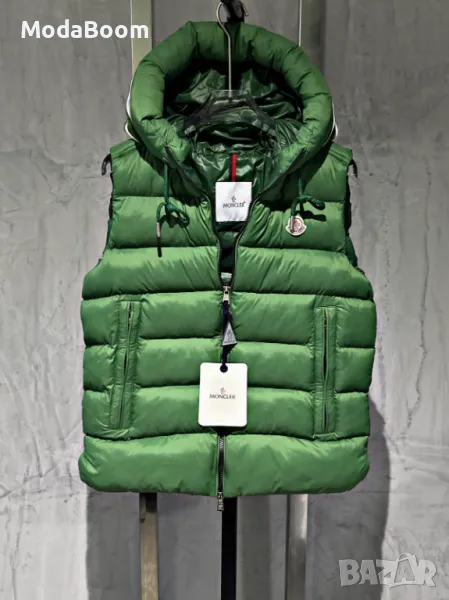 Moncler мъжки зелен елек , снимка 1