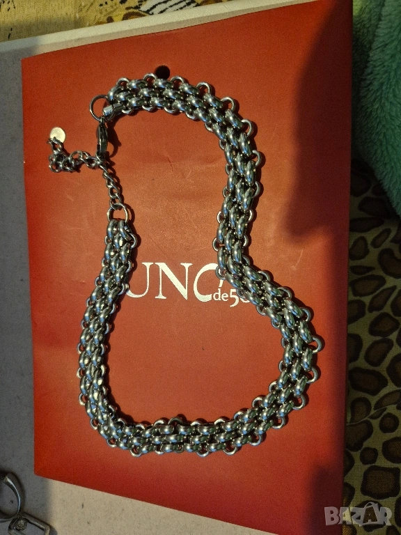 ефектно колие стомана, снимка 1