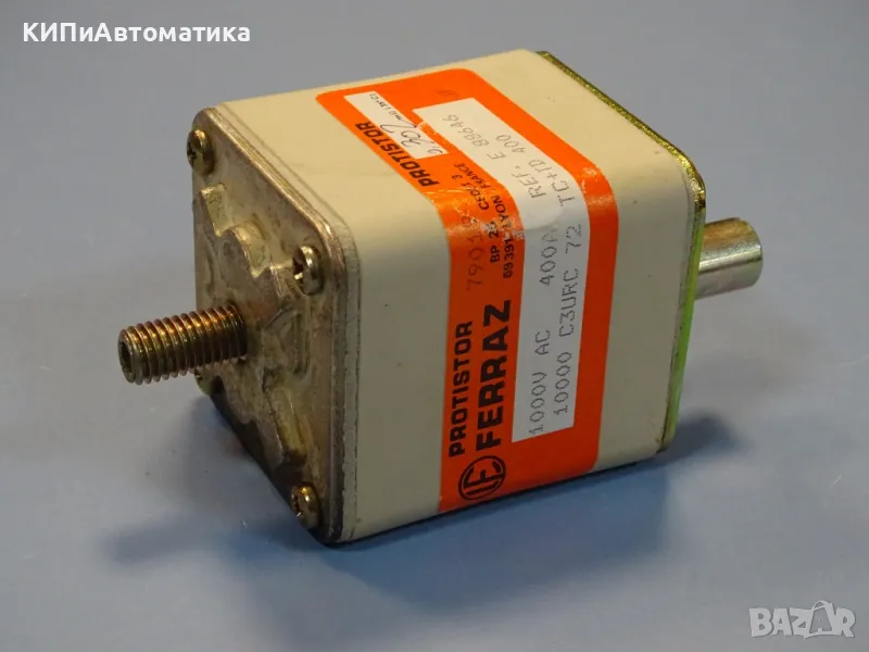 Предпазител Ferraz Protistor 1000 C3URC72TC+TD400 Fuses 400A 1000VAC, снимка 1