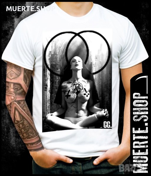 Тениска с щампа SATANIC CLOISTRESS, снимка 1