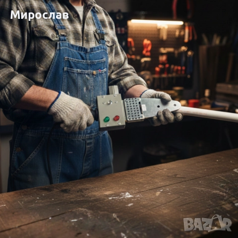 Професионална лепачка за PPR тръби 900W с регулируема температура (50–300°C) – Комплект с куфар, снимка 3 - Други инструменти - 52737594