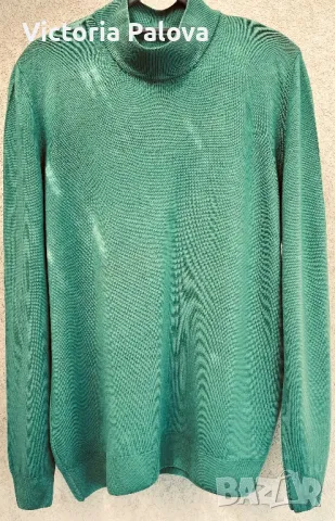 Блуза/пуловер унисекс PETER HAHN тасмански меринос, снимка 3 - Блузи с дълъг ръкав и пуловери - 47655474