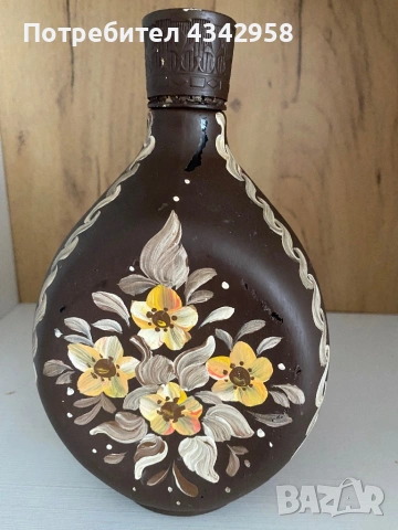 Винтидж стъклена бутилка Dimple Scotch.1970-1980г.