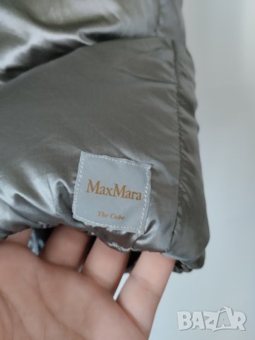 Max Mara Gray The Cube Spaces Down Jacket Дамско Яке с Гъши Пух Размер М, снимка 14 - Якета - 42795198