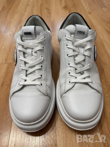 Karl Lagerfeld оригинални мъжки кецове от естествена кожа, снимка 2 - Кецове - 53314955