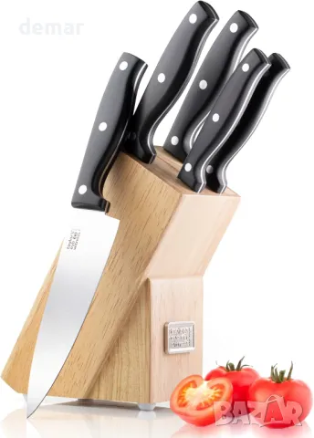 Комплект ножове от 5 части с компактен дървен блок Taylors Eye Witness