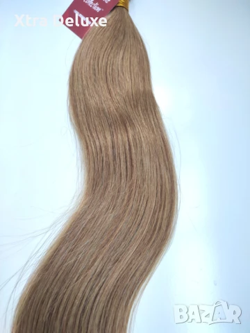 Висококачествен екстеншън, права коса за удължаване - екстеншъни, снимка 3 - Аксесоари за коса - 38273450