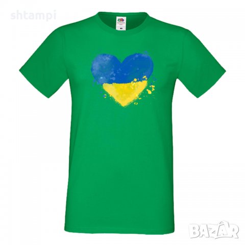 Мъжка тениска Love Ukraine спасете Украйна, спрете войната,, снимка 2 - Тениски - 37213961