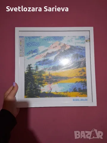 Диамантен гоблен 30×30, снимка 3 - Гоблени - 56508283