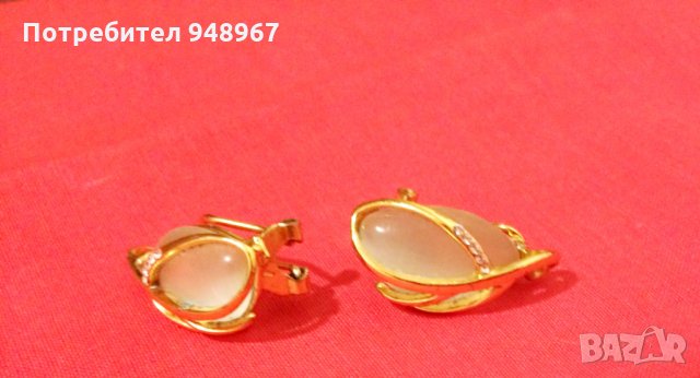 обеци с камъни, снимка 2 - Обеци - 33947824