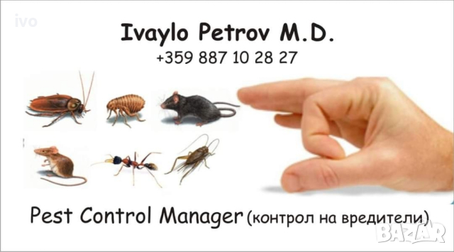 КУКАРАЧА-ХЛЕБАРКИ, гризачи и всякаква гад изтребва до крак!