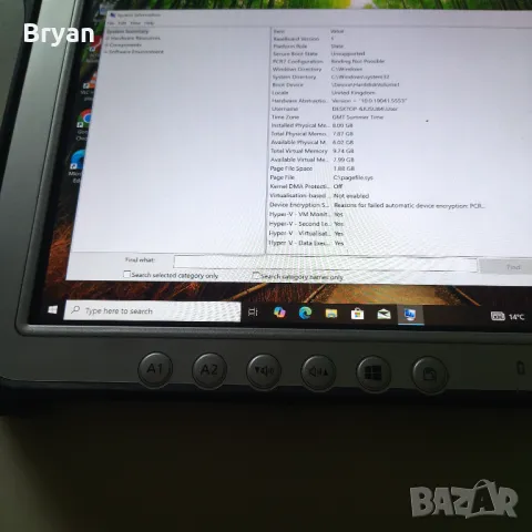 Panasonic 10.1" ToughPad FZ-G1 Win 10 pro tablet 8gb ram 256 ssd, снимка 13 - Таблети - 50222881