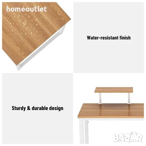 ПРОМОЦИЯ Компютърно / офис бюро, 100см - WK-JK100-OKB , снимка 4 - Бюра - 49793452