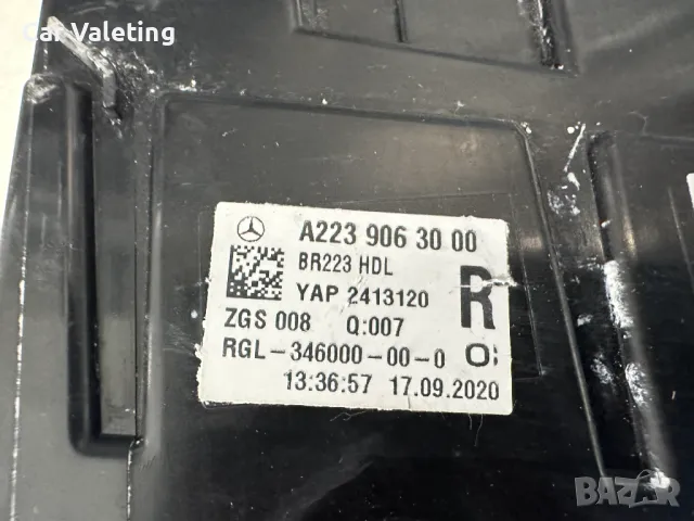 Задна светлина десен вътрешен стоп стопове Mercedes S W223 Мерцедес С, снимка 4 - Части - 50427059