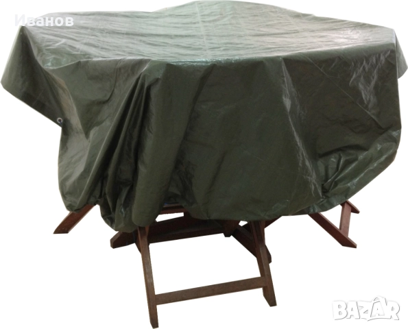 Брезент (покривало), 4 x 6 м. (100 гр./кв.м), снимка 3 - Други - 52593608